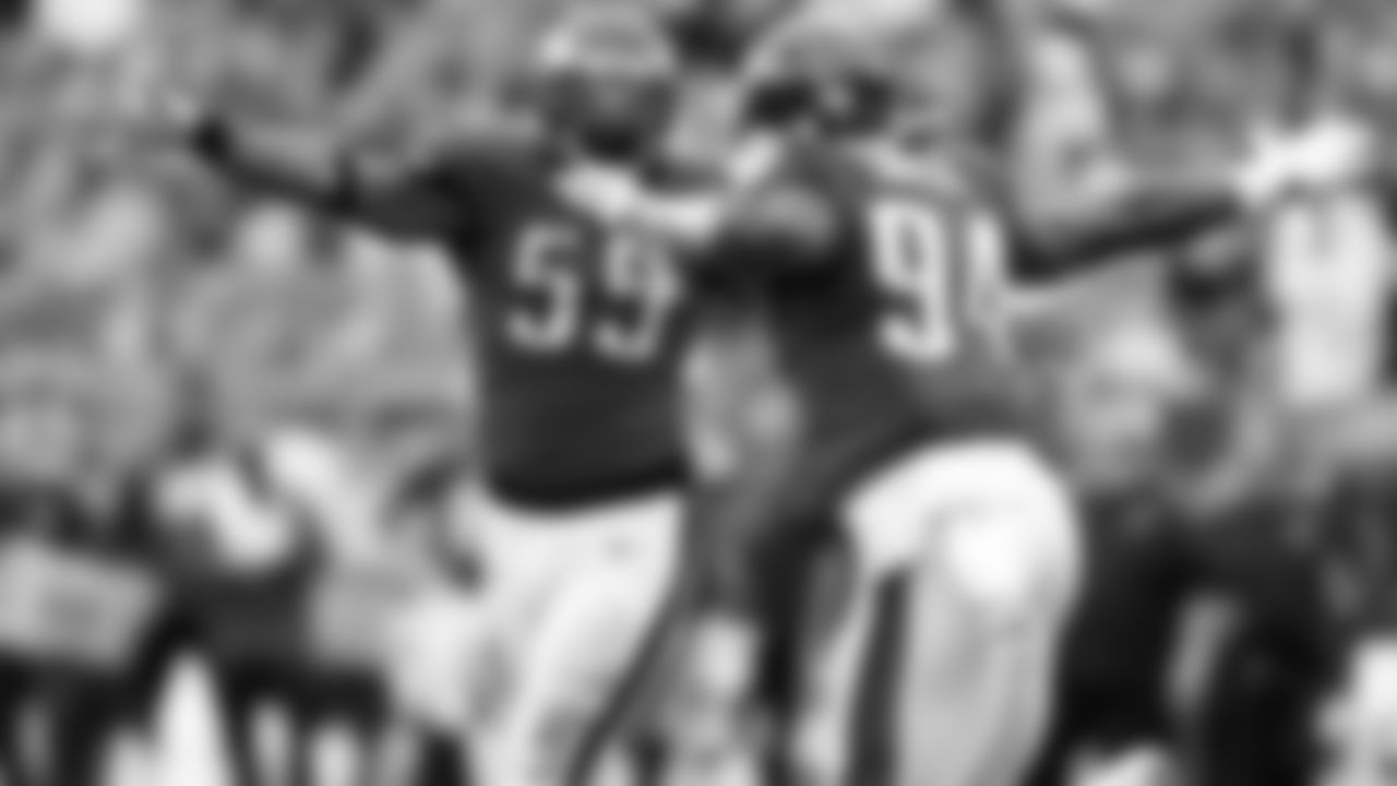 DEs Vinny Curry and Josh Sweat