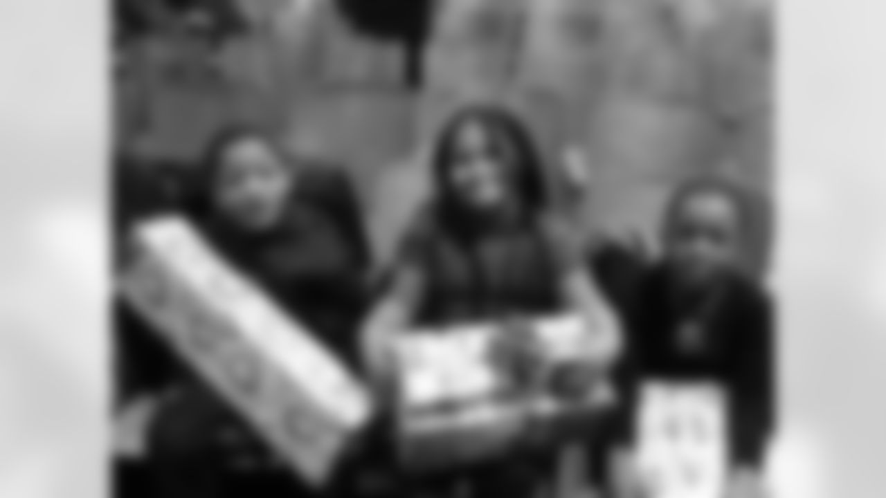 The students were thrilled to receive their gifts