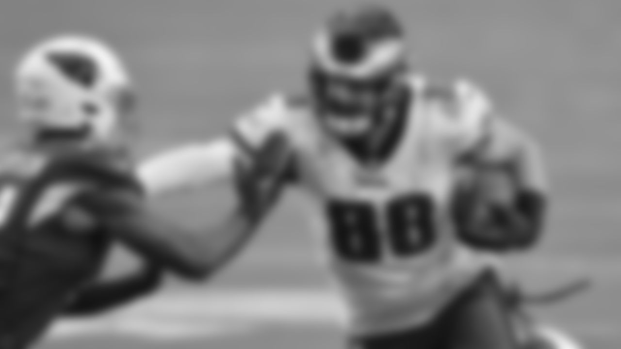 TE Dallas Goedert
Philadelphia Eagles vs. Arizona Cardinals at State Farm Stadium on December 20, 2020