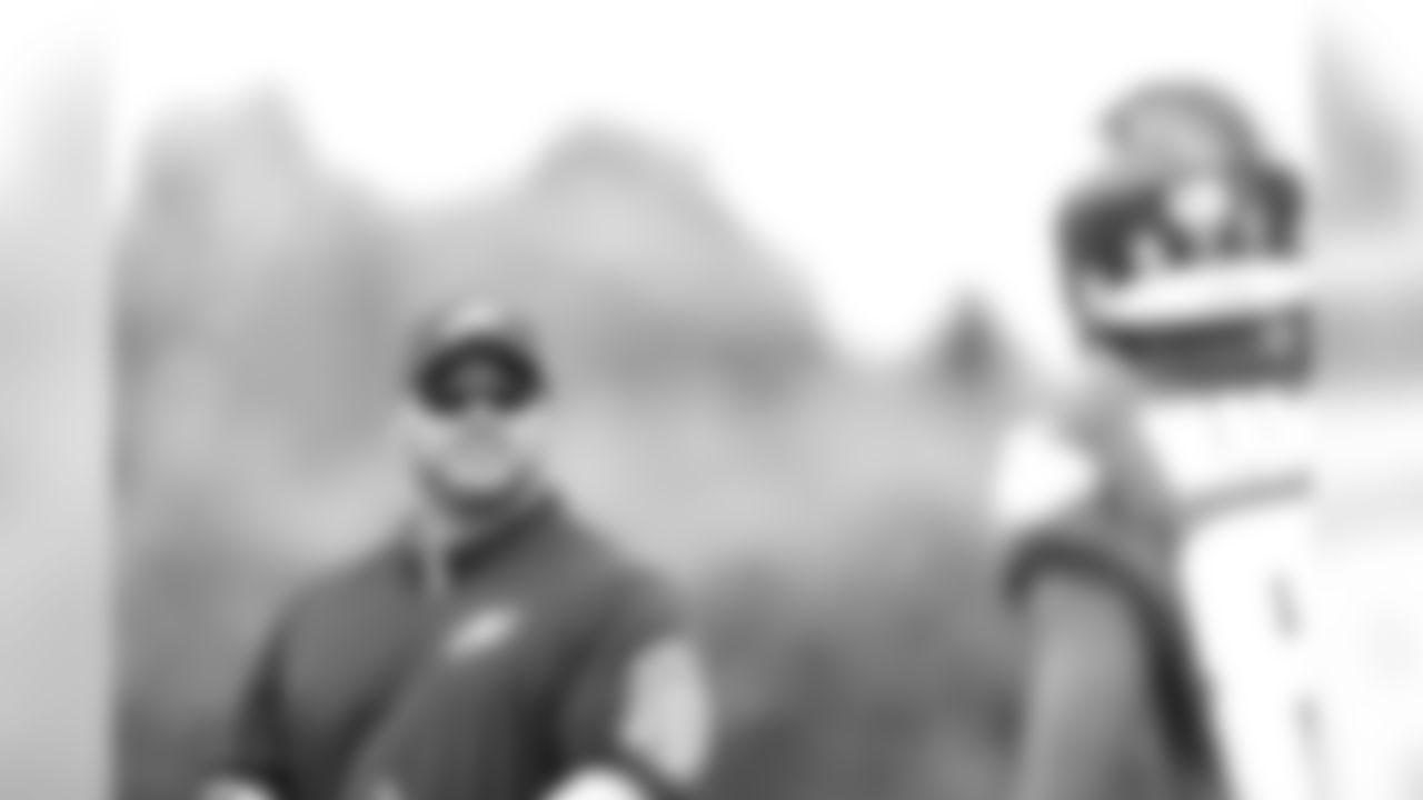 Running backs coach Duce Staley