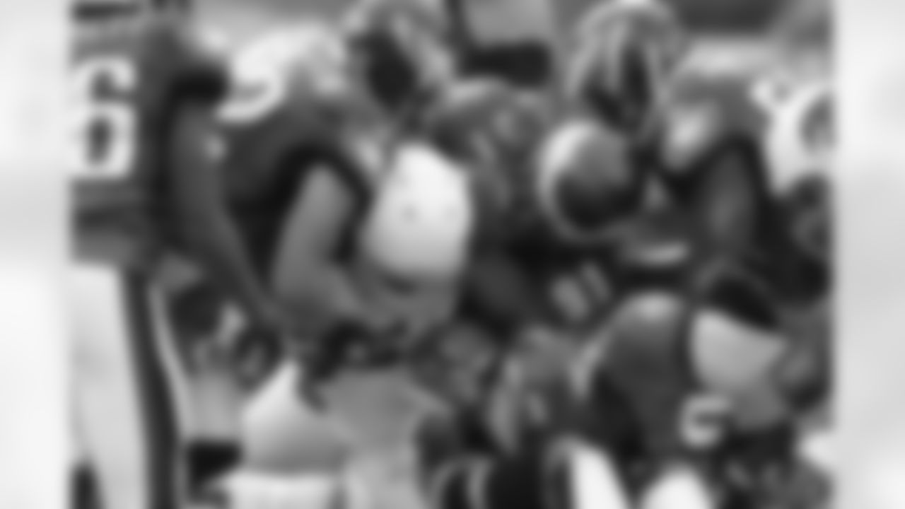 The defense stops Arizona's RB