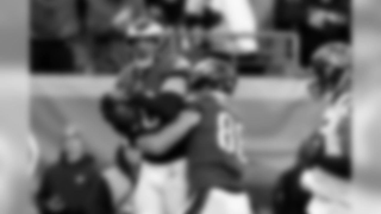 TEs Zach Ertz and Dallas Goedert
Philadelphia Eagles vs. Houston Texans at Lincoln Financial Field on December 23, 2018