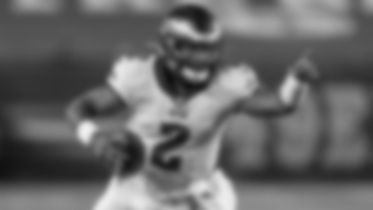 QB Jalen Hurts
Philadelphia Eagles vs. San Francisco 49ers at Levi's Stadium on October 4, 2020