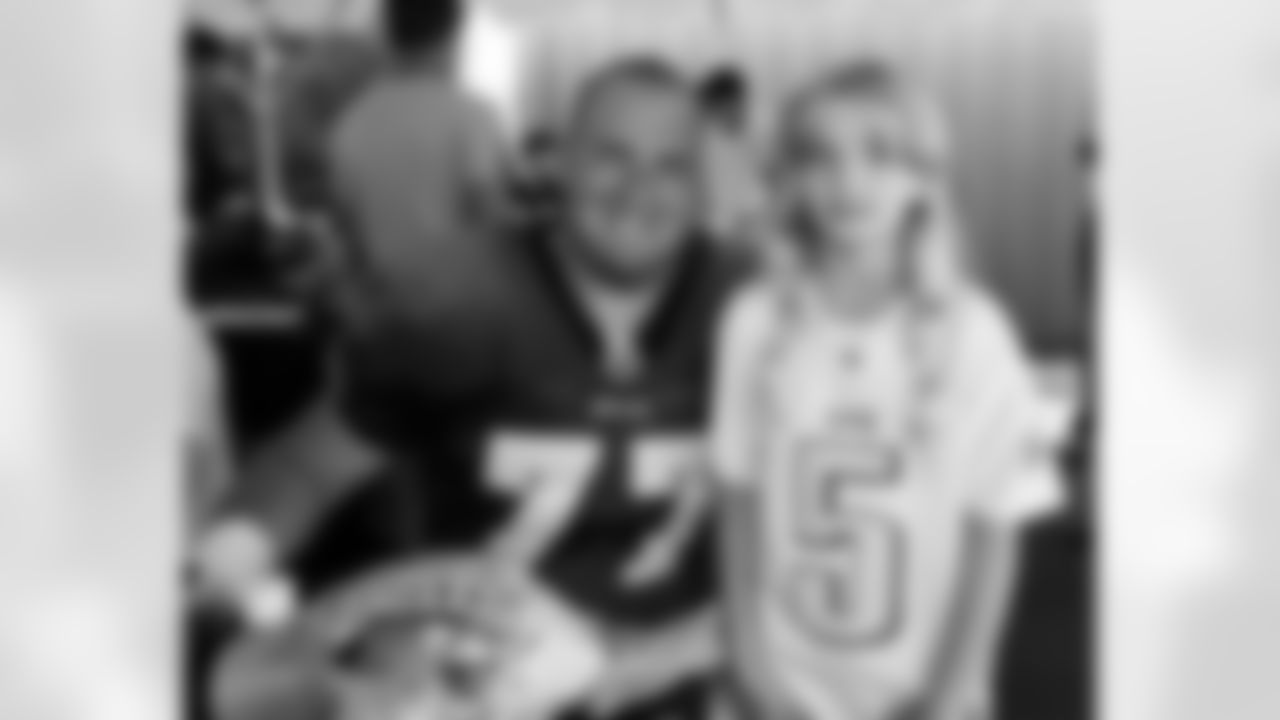 OG Mike McGlynn poses with a fan at camp