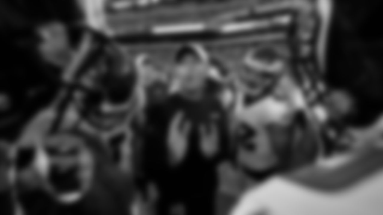 Special teams coordinator Dave Fipp delivering some last-minute instructions
Philadelphia Eagles vs. Baltimore Ravens at Lincoln Financial Field on August 22, 2019.