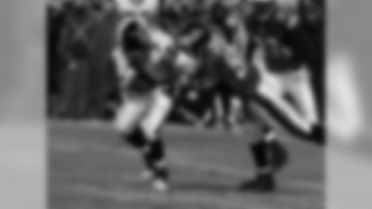 Linebacker Jeremiah Trotter and the Eagles' defense got to Falcons quarterback Michael Vick early and often.