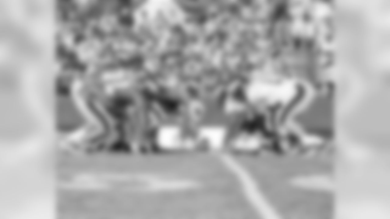 Both lines are ready for the snap of the ball