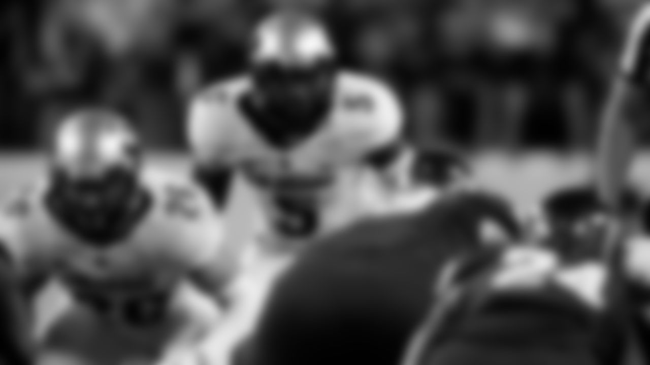 Davion Taylor also recorded 20 tackles for loss