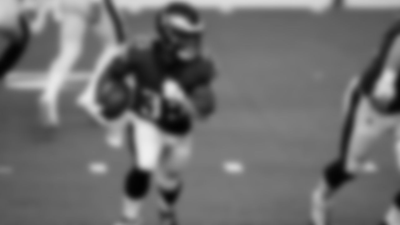 RB Boston Scott
Philadelphia Eagles vs. Dallas Cowboys at AT&T Stadium on December 27, 2020