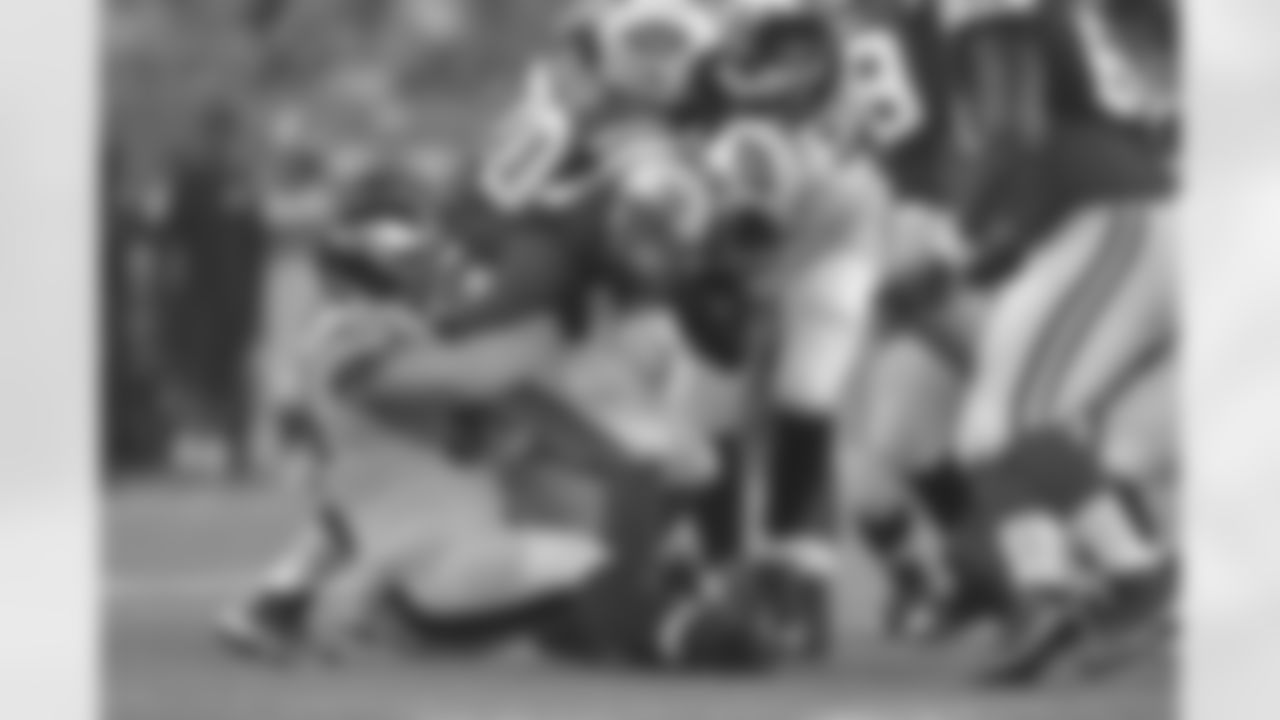 Eagles with the tackle