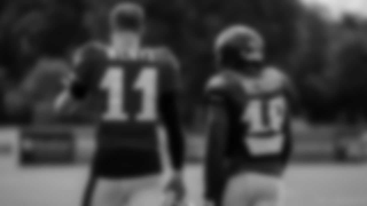 QB Carson Wentz and WR Jalen Reagor
