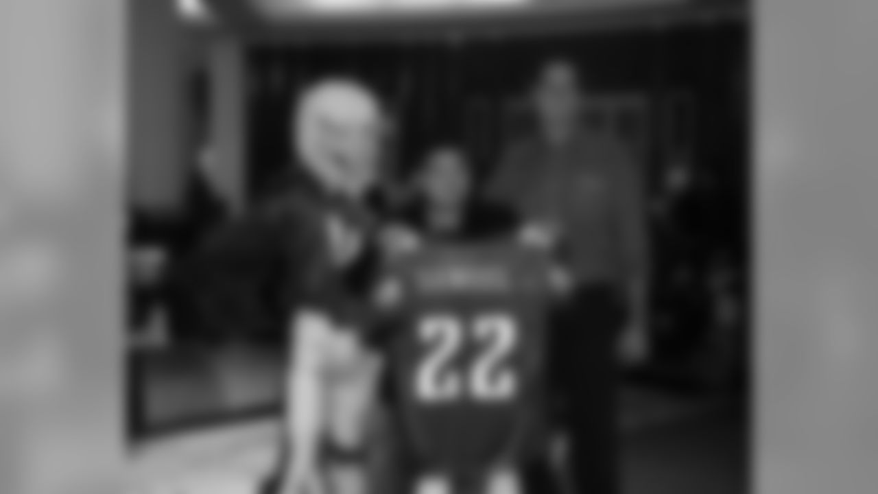 The CJs winner of the signed Asante Samuel jersey