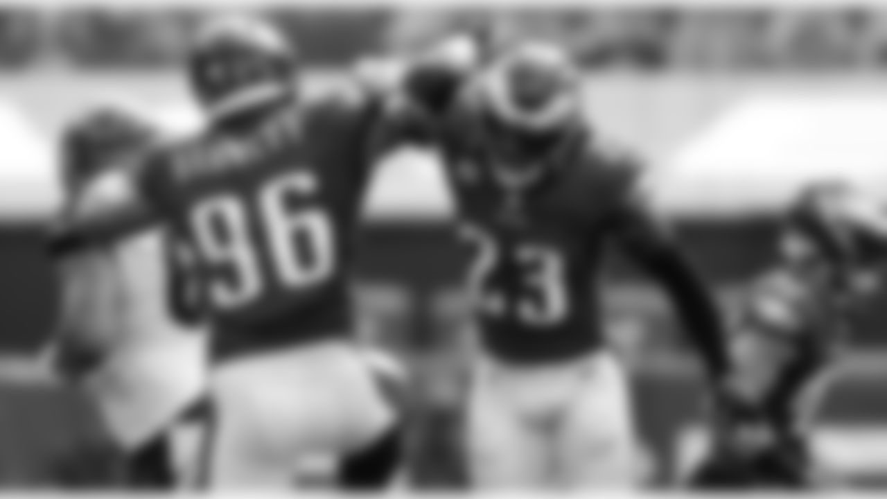 DE Derek Barnett and S Rodney McLeod

Philadelphia Eagles vs. Cincinnati Bengals at Lincoln Financial Field on September 27, 2020