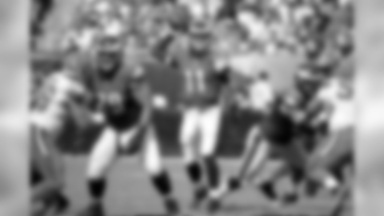 QB Carson Wentz, RG Brandon Brooks, C Jason Kelce
