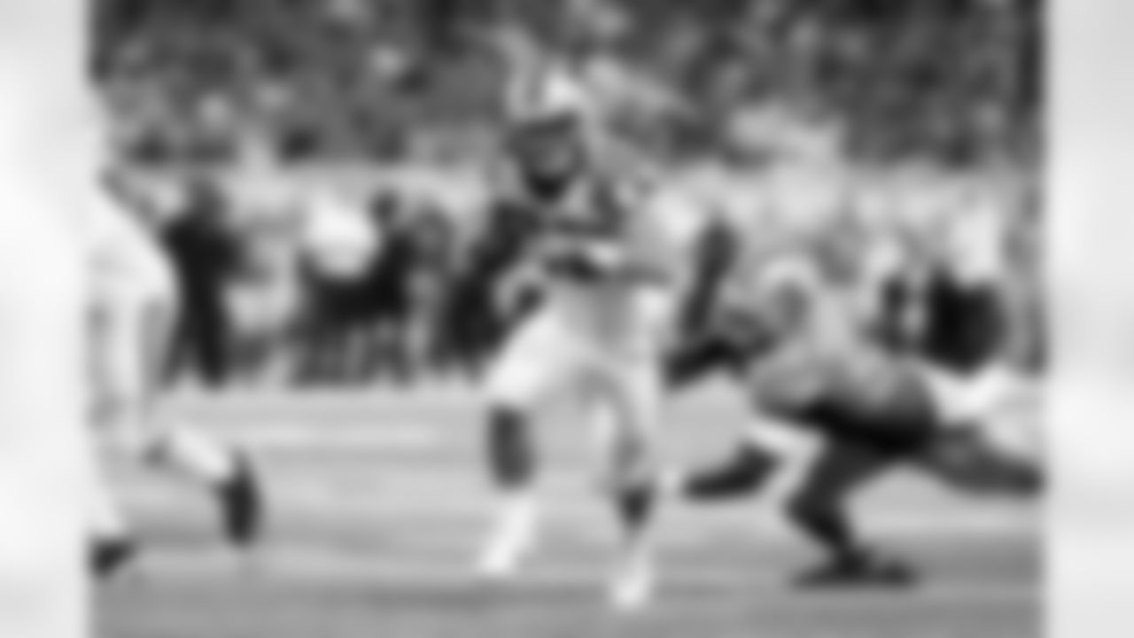 RB Christian McCaffrey is having a solid rookie season. McCaffery leads the team in combined rushing and receiving yards and notched his first career touchdown last week against the Lions.