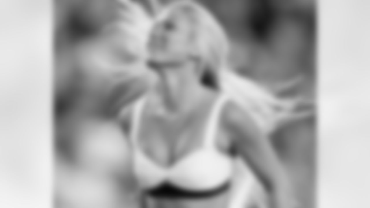 Eagles Cheerleader Cheryl busy at work!