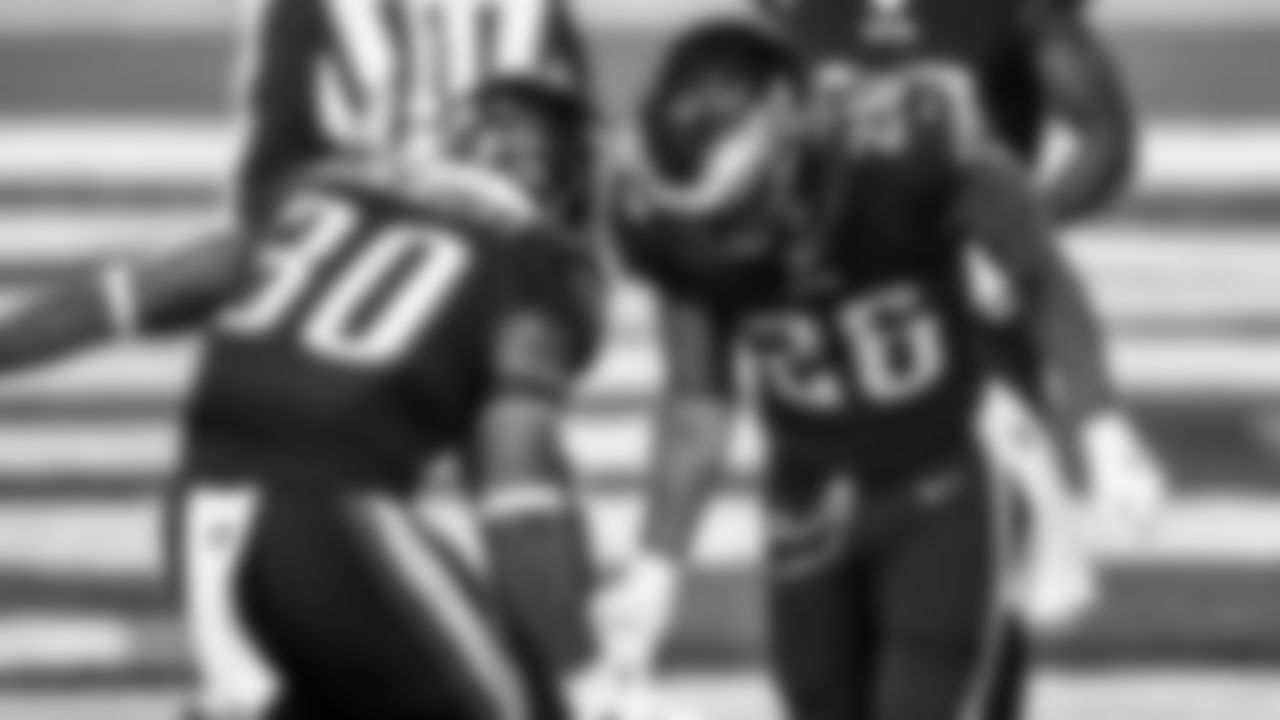 RBs Corey Clement and Miles Sanders