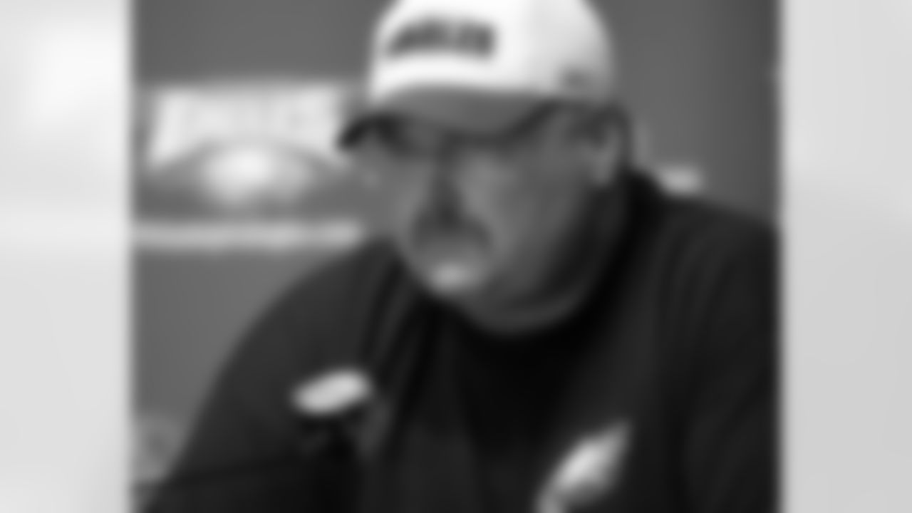 Head coach Andy Reid during his press conference