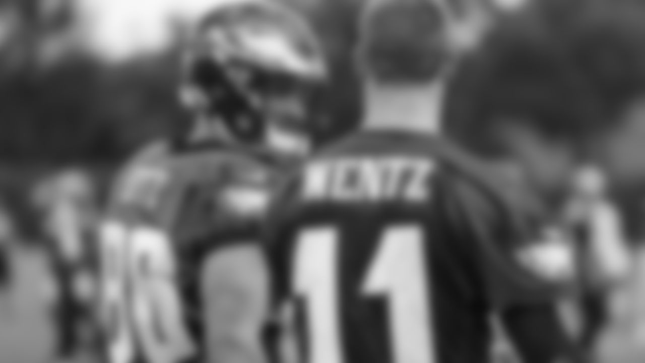 TE Zach Ertz and QB Carson Wentz
