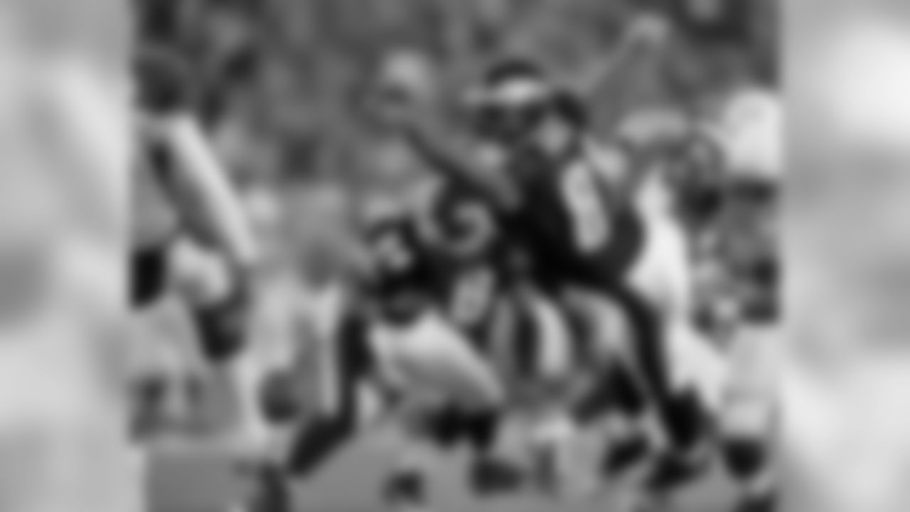 On special teams, WR Jason Avant nearly blocked a punt by Cards P Dirk Johnson