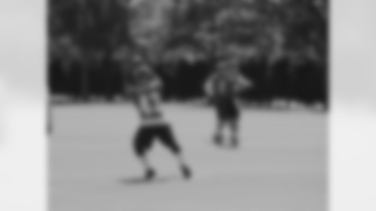RB Darren Sproles catching a pass during practice