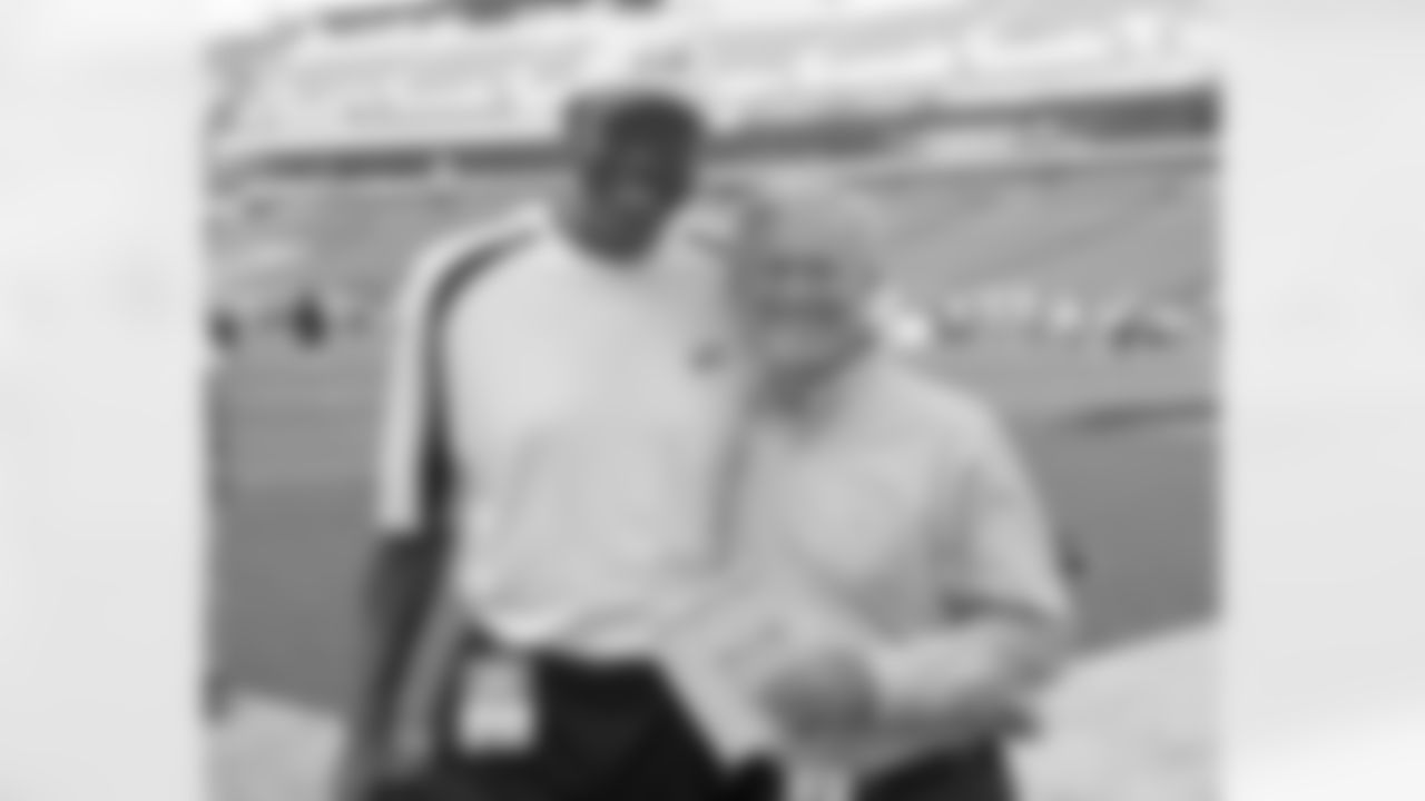 Harold Carmichael and Dick Vermeil