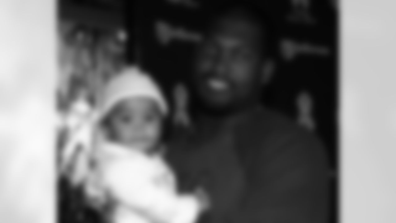 Winston Justice with his son, Selah