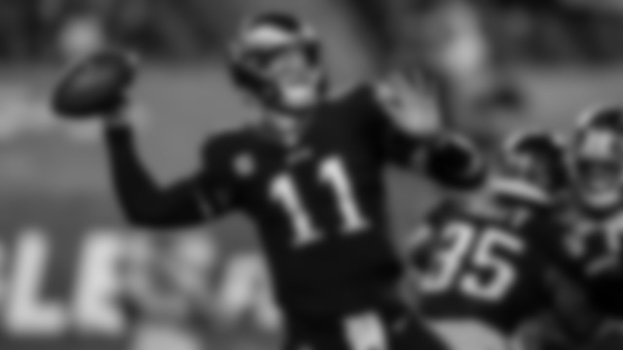 QB Carson Wentz
Philadelphia Eagles vs. New York Giants at Lincoln Financial Field on October 22, 2020