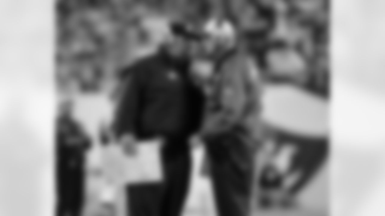 Head coach Andy Reid and defensive coordinator Jim Johnson