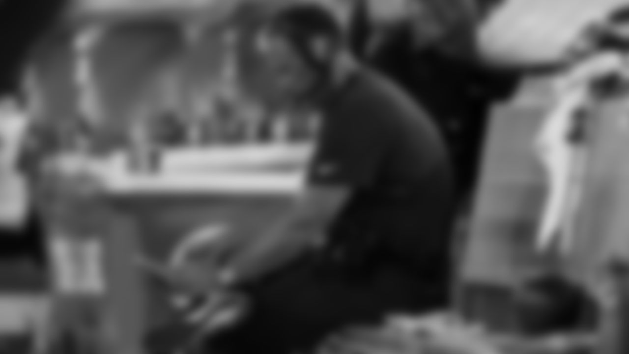 Defensive coordinator Jim Schwartz