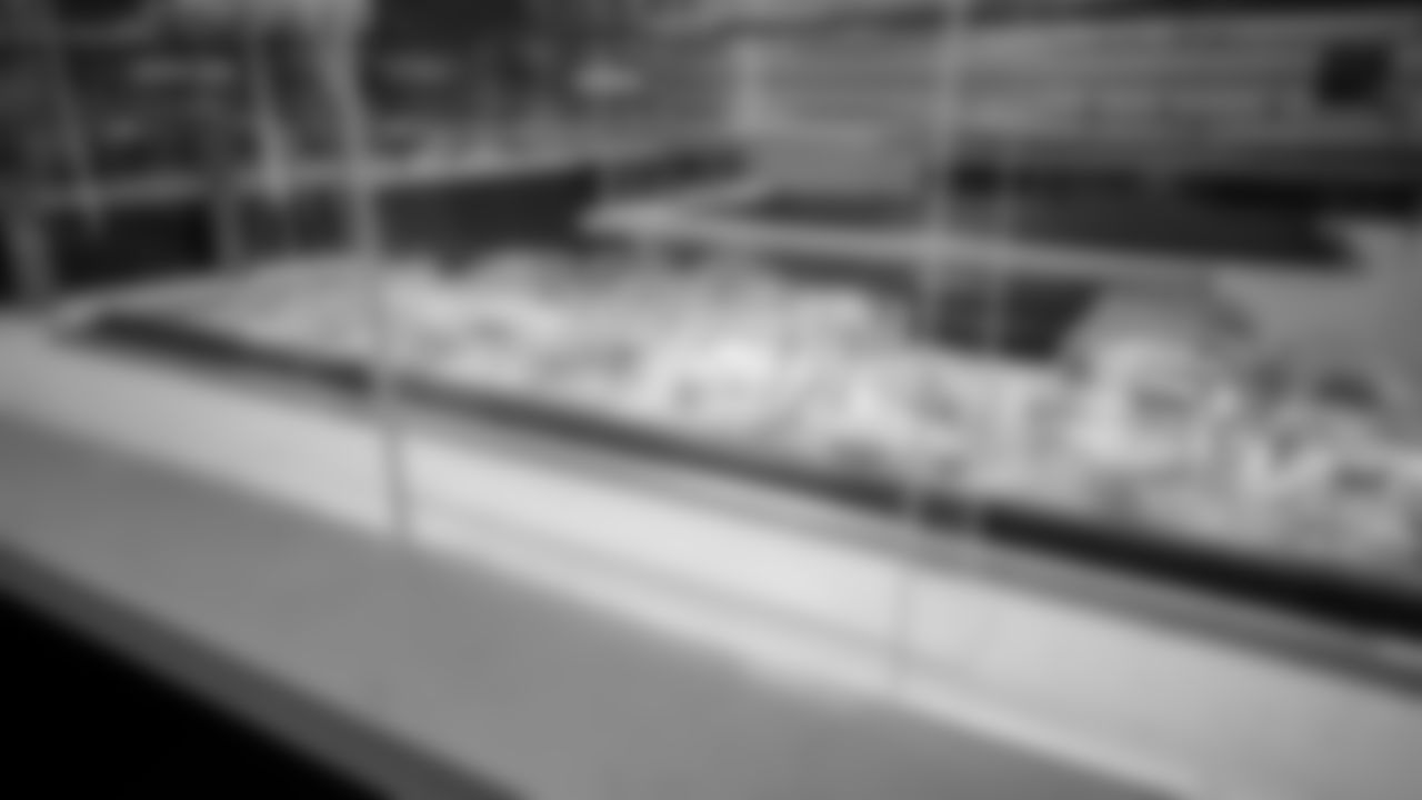 Packaged meals inside the cafeteria