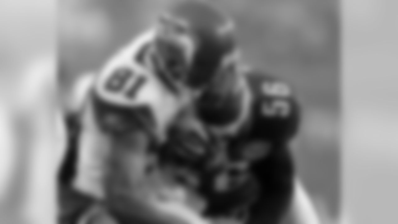 LB Akeem Jordan delivers a hit on KR/PR Nate Burleson