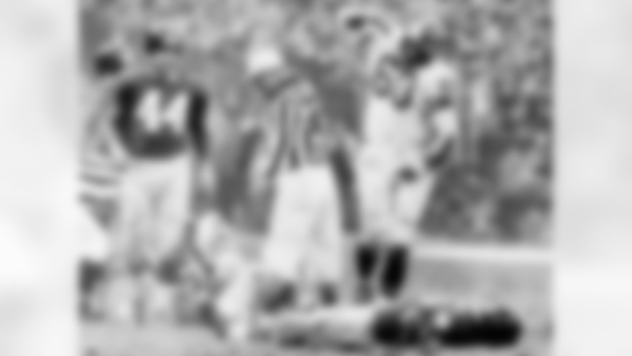 Pro Football and Eagles Hall of Fame LB Chuck Bednarik's iconic photo of laying out Giants RB Frank Gifford is one of the all-time most memorable hits. He was the team's last No. 1 overall pick in 1949