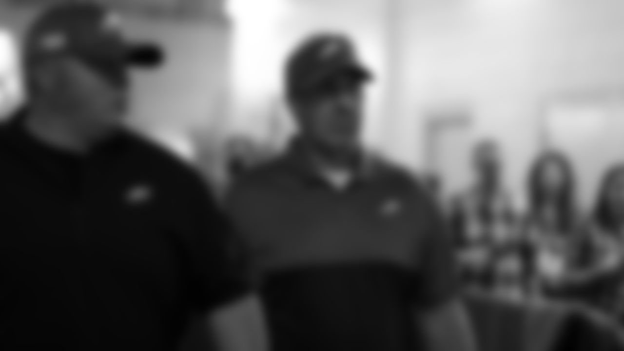 Head coach Doug Pederson
Philadelphia Eagles vs. Atlanta Falcons at Mercedes-Benz Stadium in Atlanta