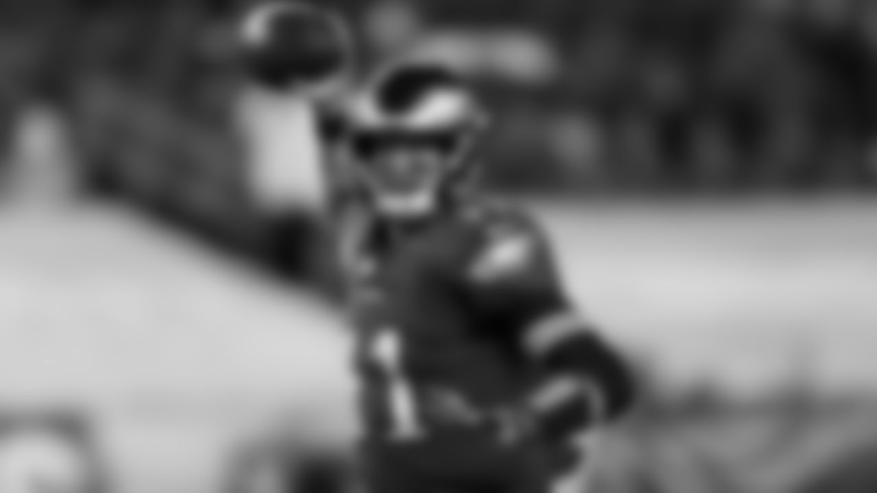 QB Carson Wentz
Philadelphia Eagles vs. Dallas Cowboys at Lincoln Financial Field on November 1, 2020