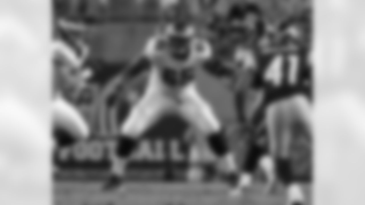 OT King Dunlap holds down his spot