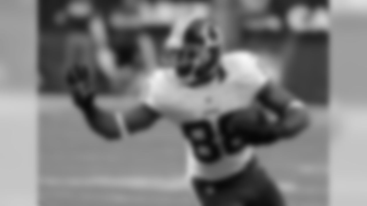 WR Pierre Garcon is a nine-year NFL veteran. Garcon has played for both the Colts and Redskins, and has 6,741 career receiving yards and 36 touchdowns.