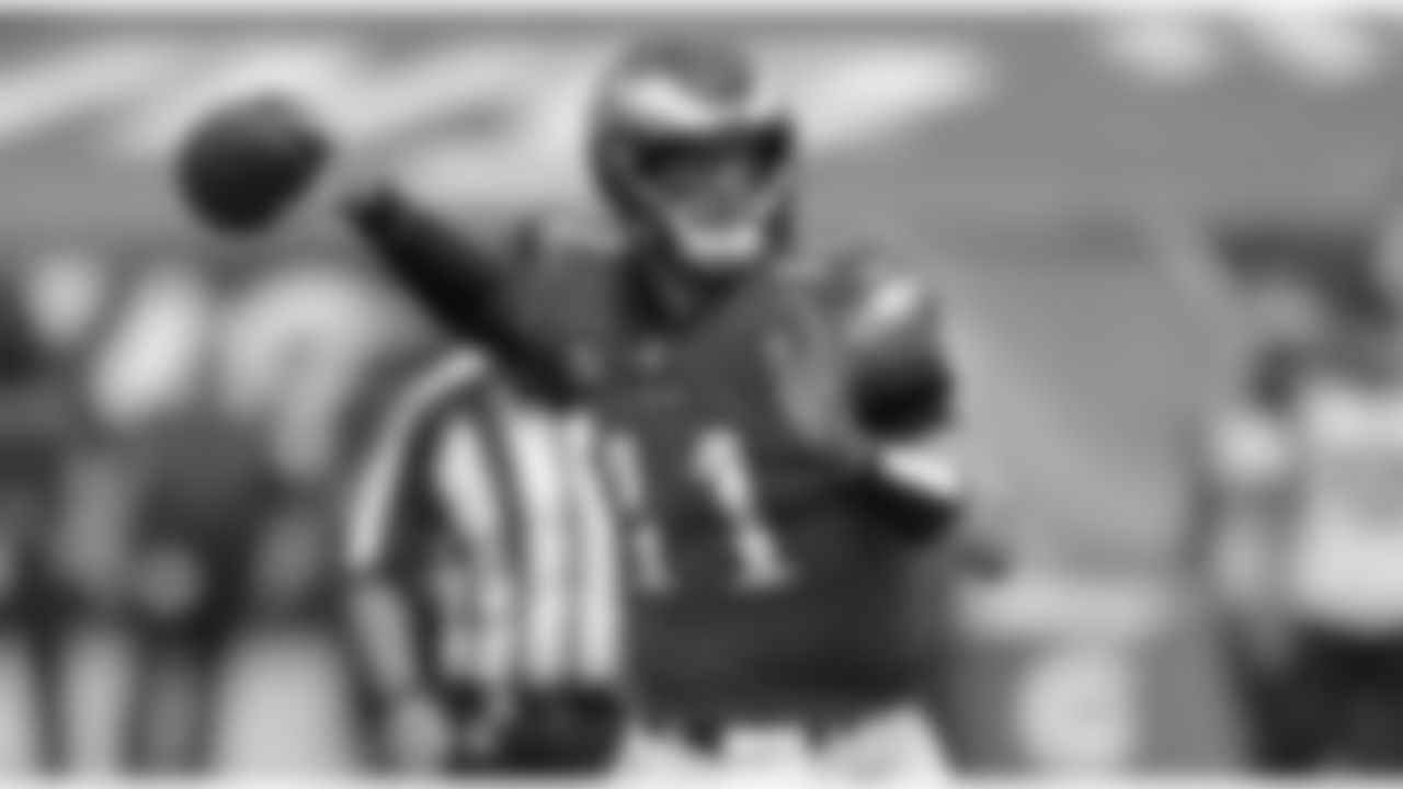 QB Carson Wentz
Philadelphia Eagles vs. Cincinnati Bengals at Lincoln Financial Field on September 27, 2020