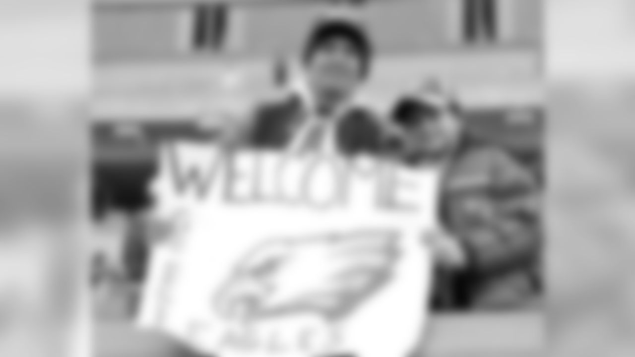 Eagles at home on the road