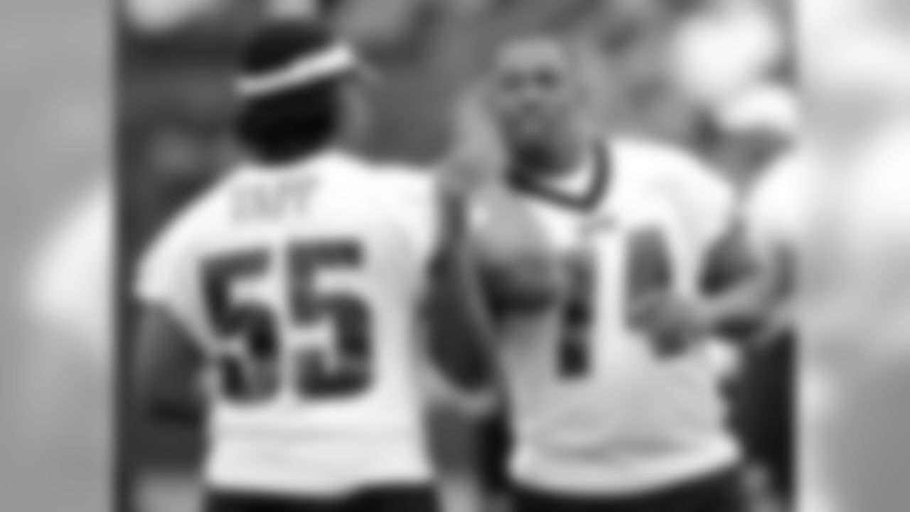 DE Darryl Tapp and DT Frank Trotter