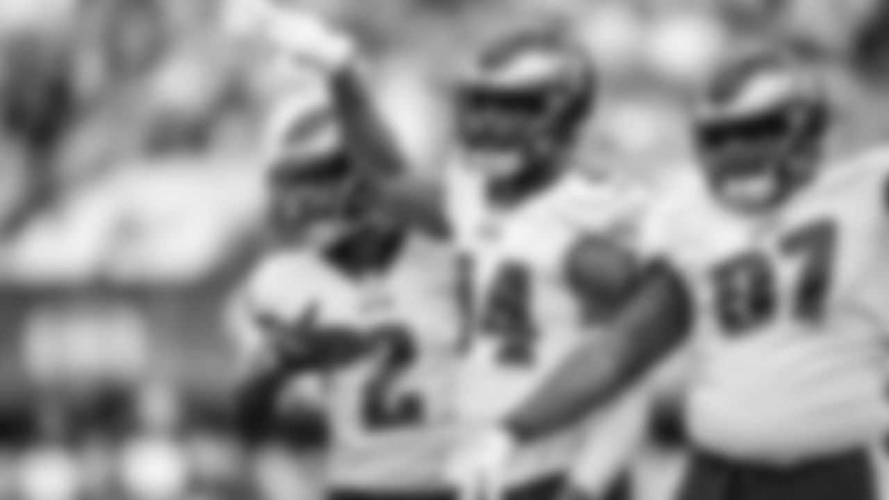 DE Josh Sweat, DT Javon Hargrave, and CB Darius Slay