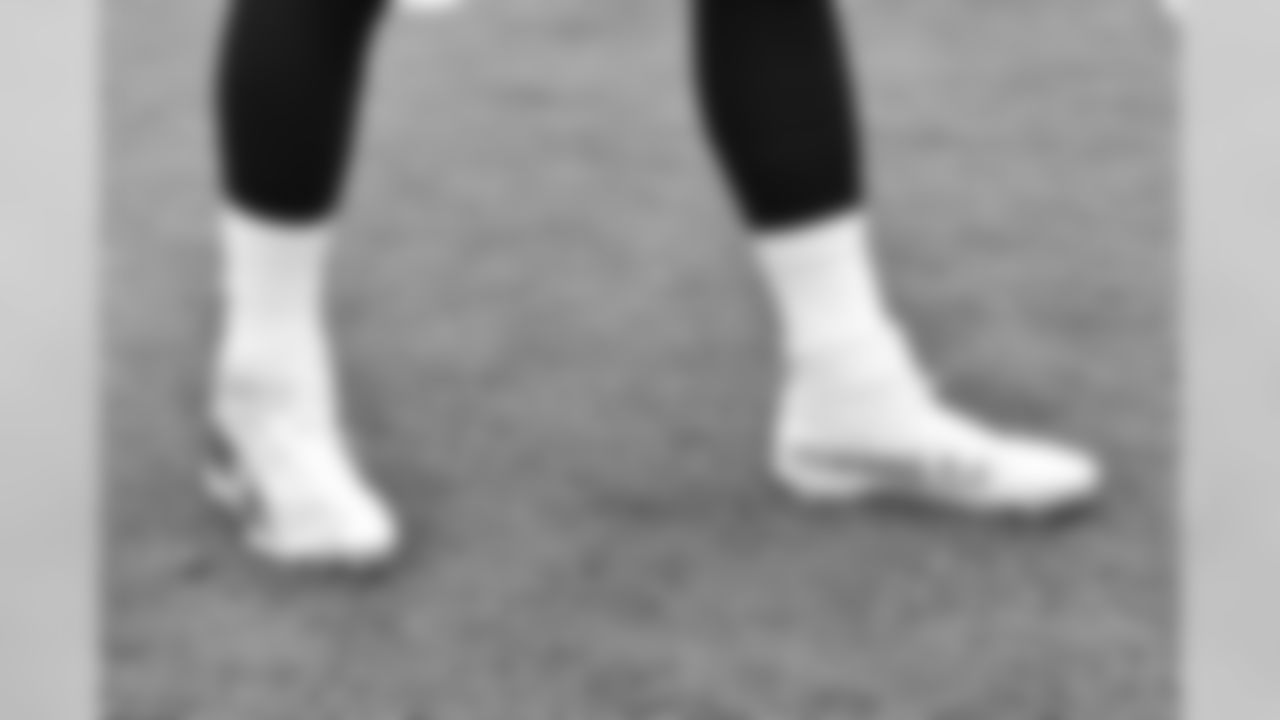 Eagles players sporting custom cleats for My Cause My Cleats.