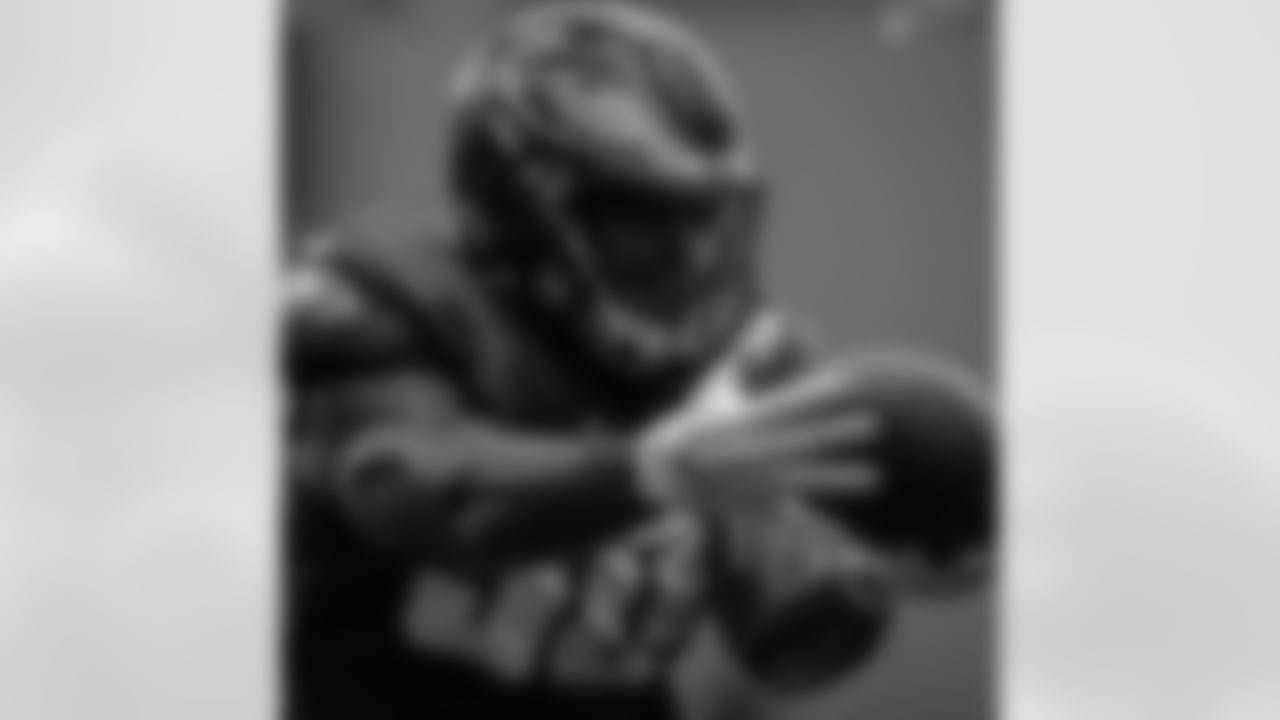 RB Corey Clement: "Gotta do it when they not watching"