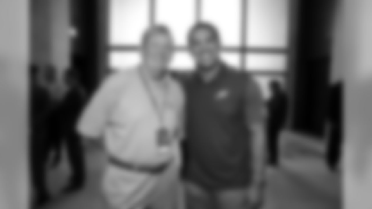 Eagles TE Trey Burton at the Eagles Draft VIP Party