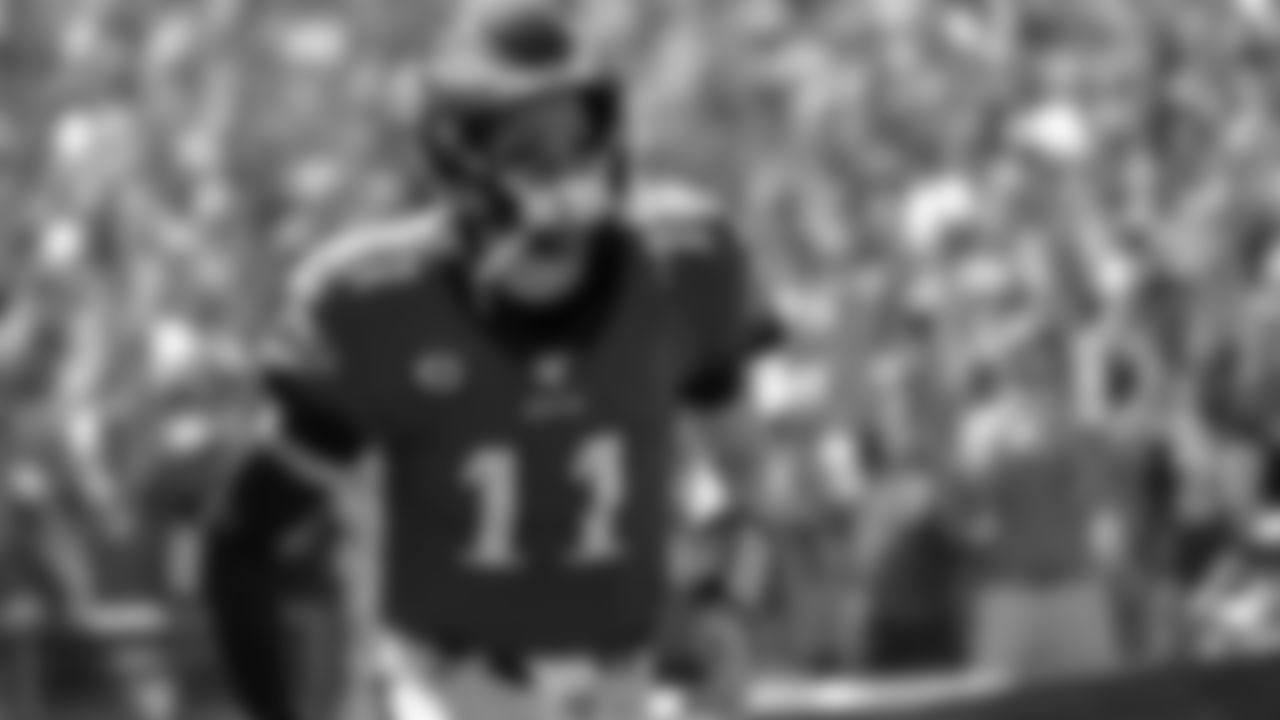 QB Carson Wentz
Philadelphia Eagles vs. Washington Redskins at Lincoln Financial Field on September 8, 2019