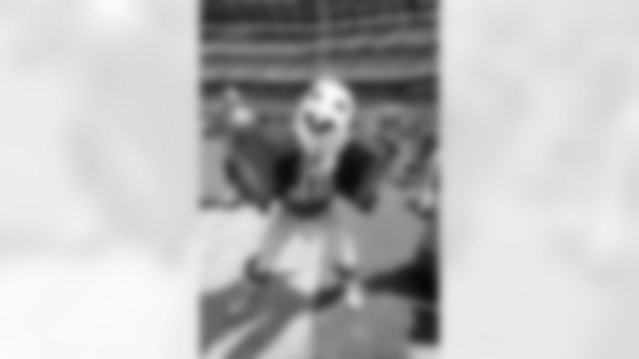 Swoop helped get the fans on their feet