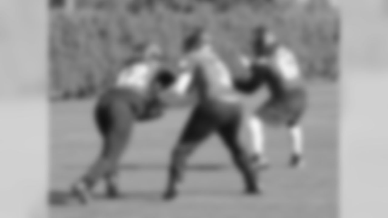 RB Chris Polk accepting the hand off from QB Mark Sanchez