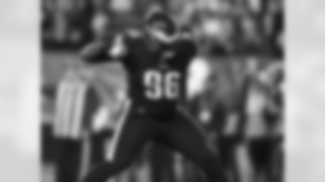 His first-career sack was against the NFC East rival New York Giants as he sacked QB Eli Manning on the team's final drive of the fourth quarter to ice the game