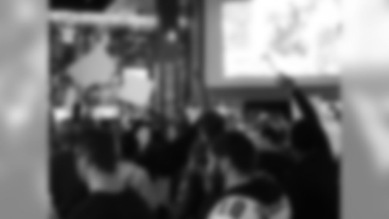 Fans sang "Fly, Eagles Fly" all evening long