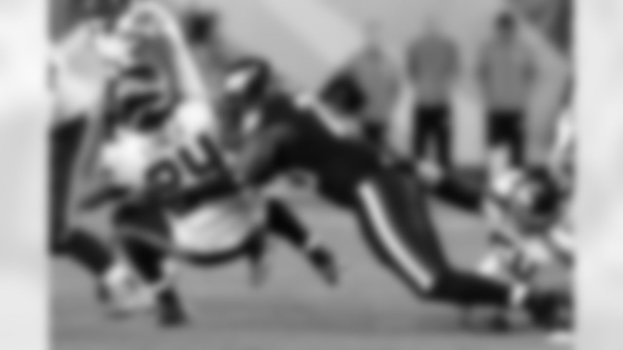 The defense made multiple solid tackles throughout the game